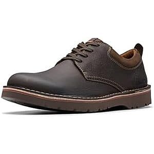 Clarks Men's Eastridge Low Oxfords (Limited Sizes, Dark Brown) $35