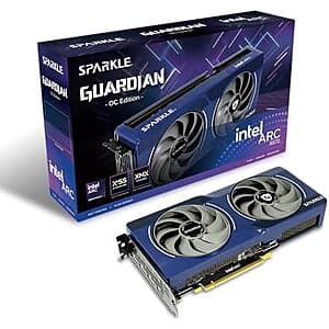 Sparkle Intel Arc B570 GUARDIAN 10GB GDDR6 PCIe 4.0 Graphics Card $200 + Free Shipping
