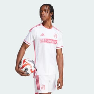 adidas Men's St. Louis City SC 24/25 Away Authentic Soccer Jersey (White) $23 + Free Shipping