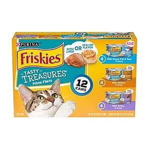 Woot! Grocery & Household Goods: Extra 20% Off: 12-Ct 5.5oz Friskies Wet Cat Food $4 & More + Free S&H w/ Prime