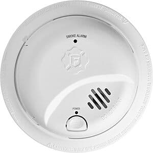 First Alert Smoke Alarms: SMI100 Battery-Operated Smoke Alarm $10.20 & More