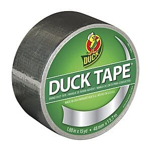 1.88" x 15-Yard Duck Brand Metallic Duct Tape (Chrome) $3.95