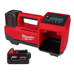 Milwaukee M18 18V Portable Inflator w/ 5.0 Ah Extended Capacity Battery $192 + Free S&H