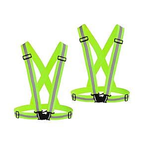2-Pk Chiwo Reflective Safety Running Harness (Various) from $7.55