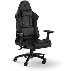 Corsair TC100 Relaxed Leatherette Gaming Chair w/ Lumbar & Memory Foam Neck Pillow $135 + Free S&H