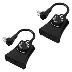 2-Pk HBN Outdoor Light Timers $11 + Free S&H