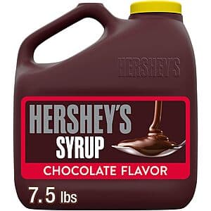 Select Accounts: 7.5-lbs HERSHEY'S Chocolate Flavored Syrup Bulk Jug $9.35 w/ Subscribe & Save
