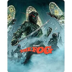 The Fog: Limited Edition Steelbook (4K Ultra HD + Blu-ray) $18
