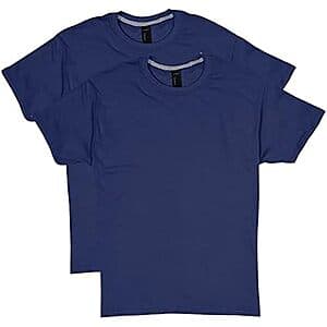 2-Pack Hanes Men's X-Temp Performance T-Shirts (Navy, Select Sizes) $6.30