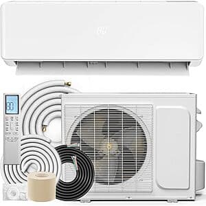 YITAHOME 12000BTU 20 SEER2 208-230V Mini Split AC / Heating System $432 + Free S&H