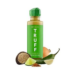 6-Oz Truff Black Truffle Infused Gourmet Hot Sauce (Jalapeño Lime) $8 w/ Subscribe & Save