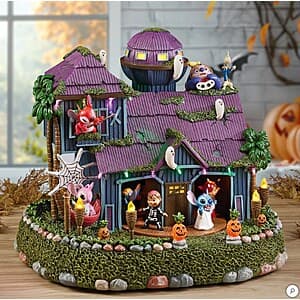 Costco Members: Disney Animated Stitch Halloween House with Lights And Music $50 + Free Shipping