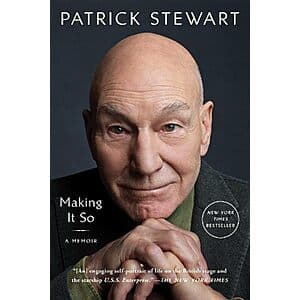 Sir Patrick Stewart in formal attire, reflecting his distinguished career spanning classical theatre and iconic film and television roles.