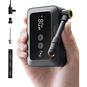 HOTO Mini Bike Tire Pump w/ Presta & Schrader Valves $30 + Free Shipping