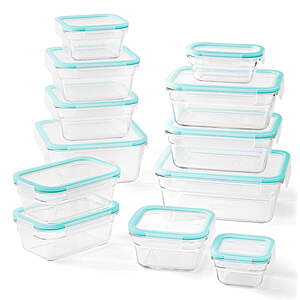 Sam's Club Members: 24-Pc Member's Mark by Glasslock Glass Food Storage Set $20 + Free Pickup