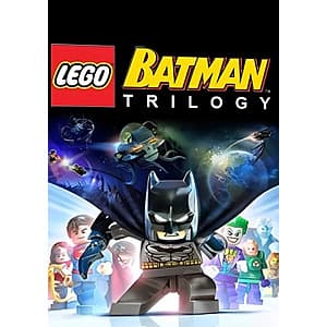 LEGO Batman Trilogy PC digital download package cover art.