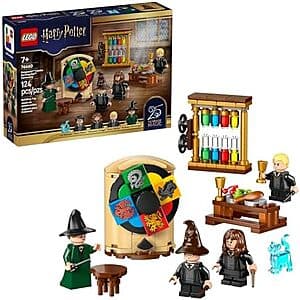 124-Pc LEGO Harry Potter Hogwarts Castle: Sorting Hat Ceremony $12