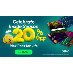 Lifetime Plex Pass Subscription Upgrade $96