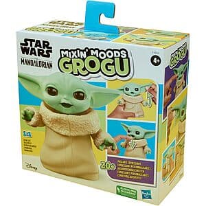 Hasbro Star Wars: Mandalorian 5" Mixin' Moods Grogu Poseable Toy Figure $6.30