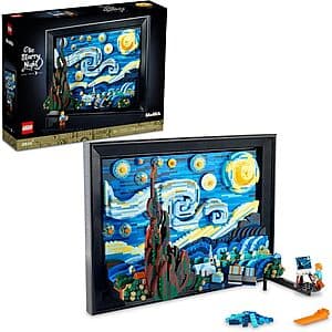 2316-Piece LEGO Ideas Vincent van Gogh The Starry Night Building Set $139 + Free Shipping