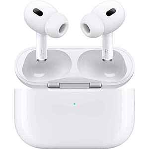 Apple AirPods Pro 2 Noise Cancelling Wireless Earbuds w/ MagSafe Case $159 + Shipping