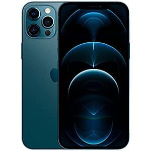 Refurbished 128GB Apple iPhone 12 Pro (Fully Unlocked, Pacific Blue) $264 + Free Shipping