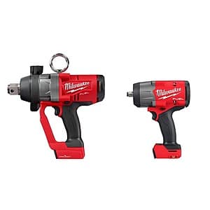 Milwaukee M18 FUEL 18V Brushless 1" & 1/2" Impact Wrenches w/ Friction Ring $539 + Free S&H