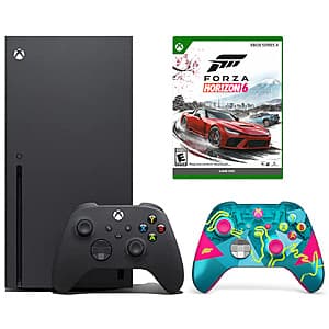1TB Xbox Series X Console w/ Controller + Forza Horizon 6 + Forza Controller $660 + Free S&H