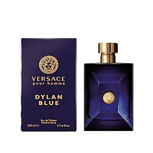 6.7-oz Versace Pour Homme Dylan Blue for Men Eau de Toilette Spray $75 + Free S&H