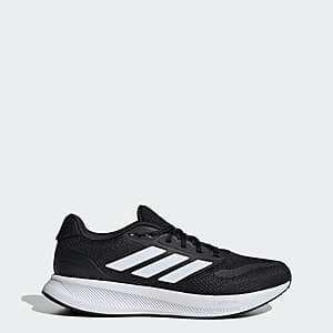 adidas Men's or Women's Runfalcon 5 Wide Running Shoes (Core Black/Cloud White) $26.40 + Free S&H
