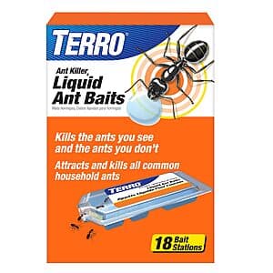 18-Count Terro Liquid Ant Bait Stations $13.80