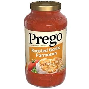 24-Oz Prego Tomato Pasta Sauce (Three Cheese, Roasted Garlic & Herb & More) $1.85 w/ S&S