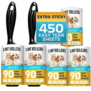 Select Accounts: 5-Count 90-Sheet Polardo Pet Hair Lint Rollers $4.05 w/ Subscribe & Save