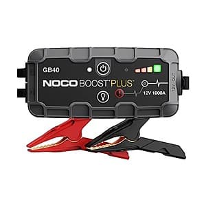 NOCO Boost Plus GB40 1000A UltraSafe 12V Car Battery Jump Starter w/ Jump Cables $65 & More + Free S/H w/ Prime