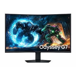 Samsung EPP/EDU: 37" Odyssey G75F 4K 165Hz Curved VA Gaming Monitor: 2 for $820, 1 for $460 + Free S&H