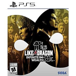 Like a Dragon: Infinite Wealth (PS5 or Xbox Series X) $40 + Free Shipping