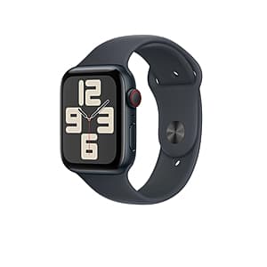 44mm Apple Watch SE 2nd Gen GPS + Cellular Smartwatch w/ Aluminum Case (M/L) $159 + Free Shipping