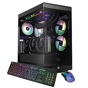 iBUYPOWER Y40 Desktop: Ryzen 7 9800X3D, 32GB RAM, 1TB SSD, Radeon RX 9070XT $1749 + Free S&H