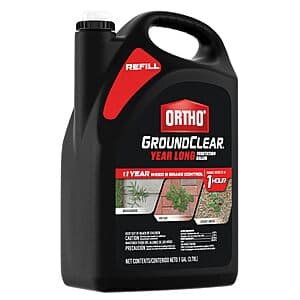 Prime Members: 1-Gallon Ortho GroundClear Year Long Vegetation Killer Refill $11.20 + Free Shipping