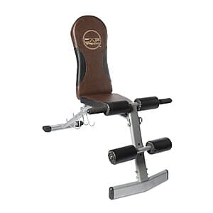 CAP Barbell Adjustable Bench: Black $39 or Brown $38 + Free Shipping
