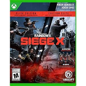 Select Accounts: Rainbow Six Siege Elite Edition (Xbox Series X) $5.85