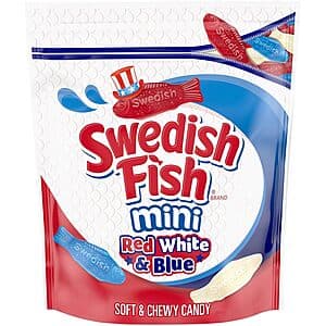 28.8-Oz Swedish Fish Mini (Red, White & Blue) $5.85 & More w/ Subscribe & Save