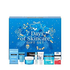 7-Piece Neutrogena Holiday Skin Care Gift Set $15