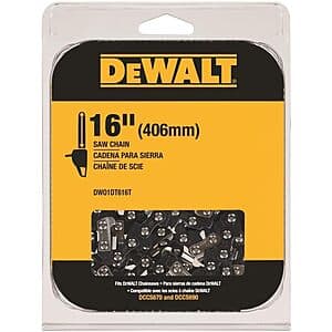 16″ DeWALT Chainsaw Replacement Chain $10