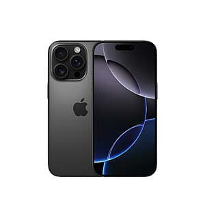 Verizon Apple iPhone 16 Pro 5G Smartphone (Various) w/ $500 Walmart eGift Card from $25/mos for 36 mos & More + Free Shipping