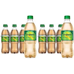 12-Pk 16.9-Oz Seagram's Ginger Ale Soda $6.25 w/ S&S