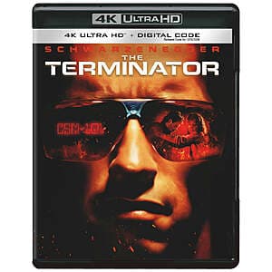 The Terminator (4K Ultra HD + Digital Code) $14 or less + Free Shipping