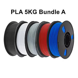 5-Pk 1-Kg Nexaforge 1.75mm 3D Printer Filament Multicolor Bundle (PLA or PETG) $38 + Free S&H