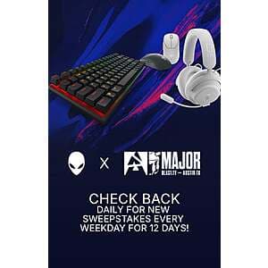 Alienware Arena Daily Reward Offer: Earn $20 in Dell Reward Points/Login 7 Days Free to Claim (Valid While Offer Last)