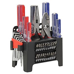 Tractor Supply Co: 45-Piece JobSmart SAE/Metric Screwdriver Set $8.10 + Free Store Pickup